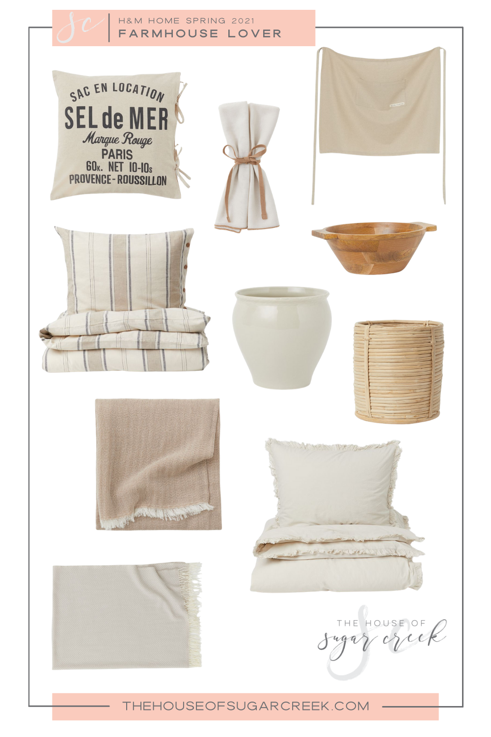 Fresh Farmhouse Finds from H&M Home Spring 2021